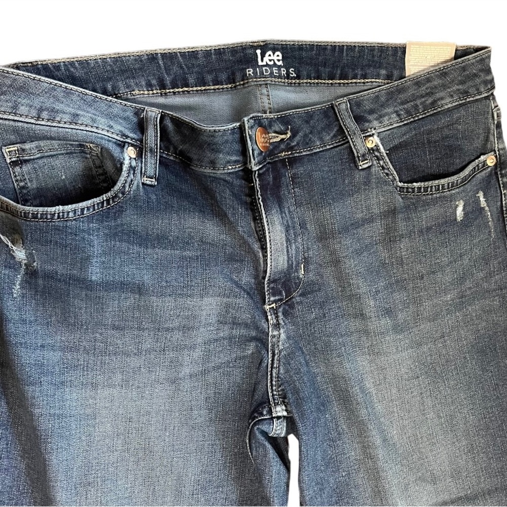 Lee Riders Mid Rise Cuffed Jeans - Picture 3 of 8